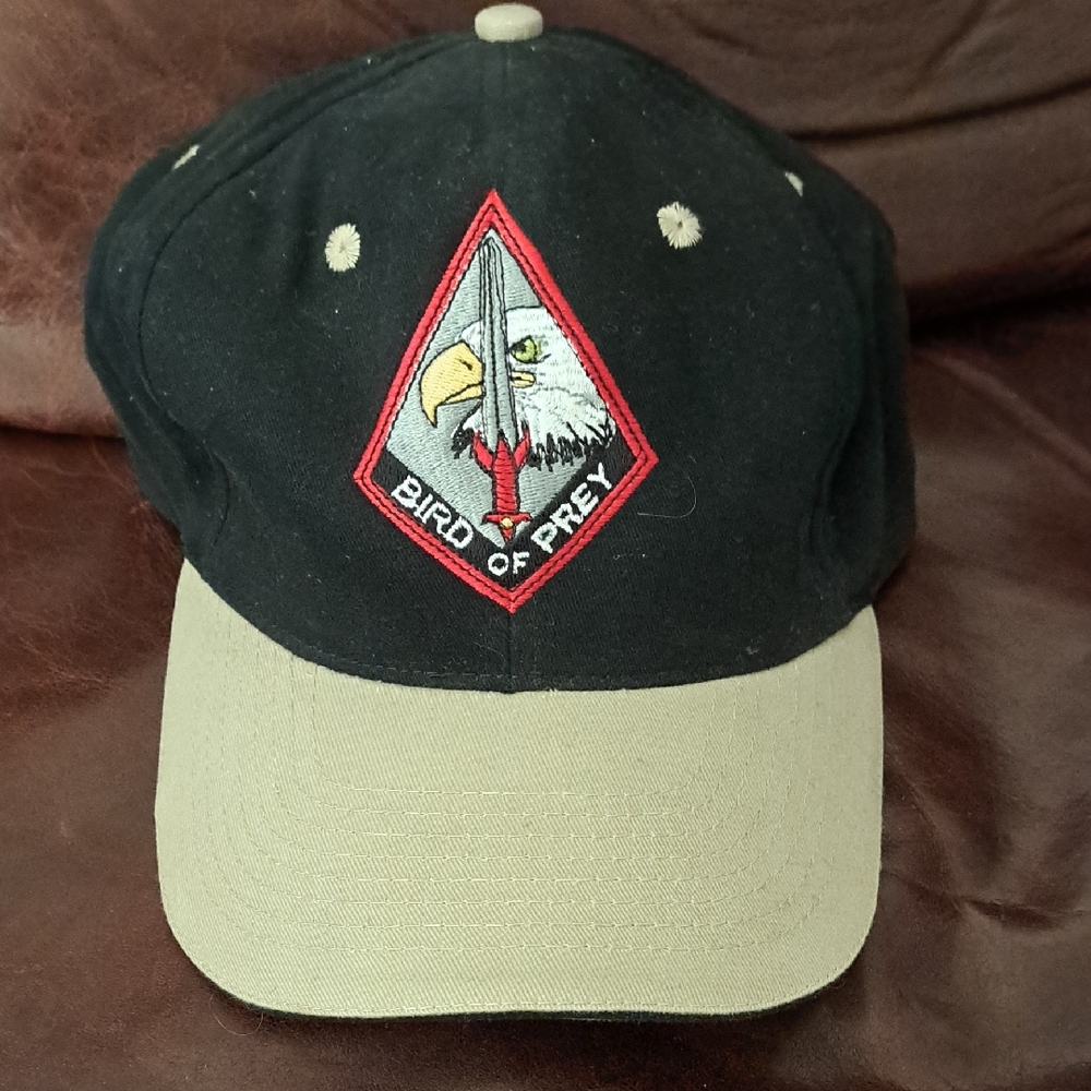 Boeing Bird of Prey Black and Tan Cap